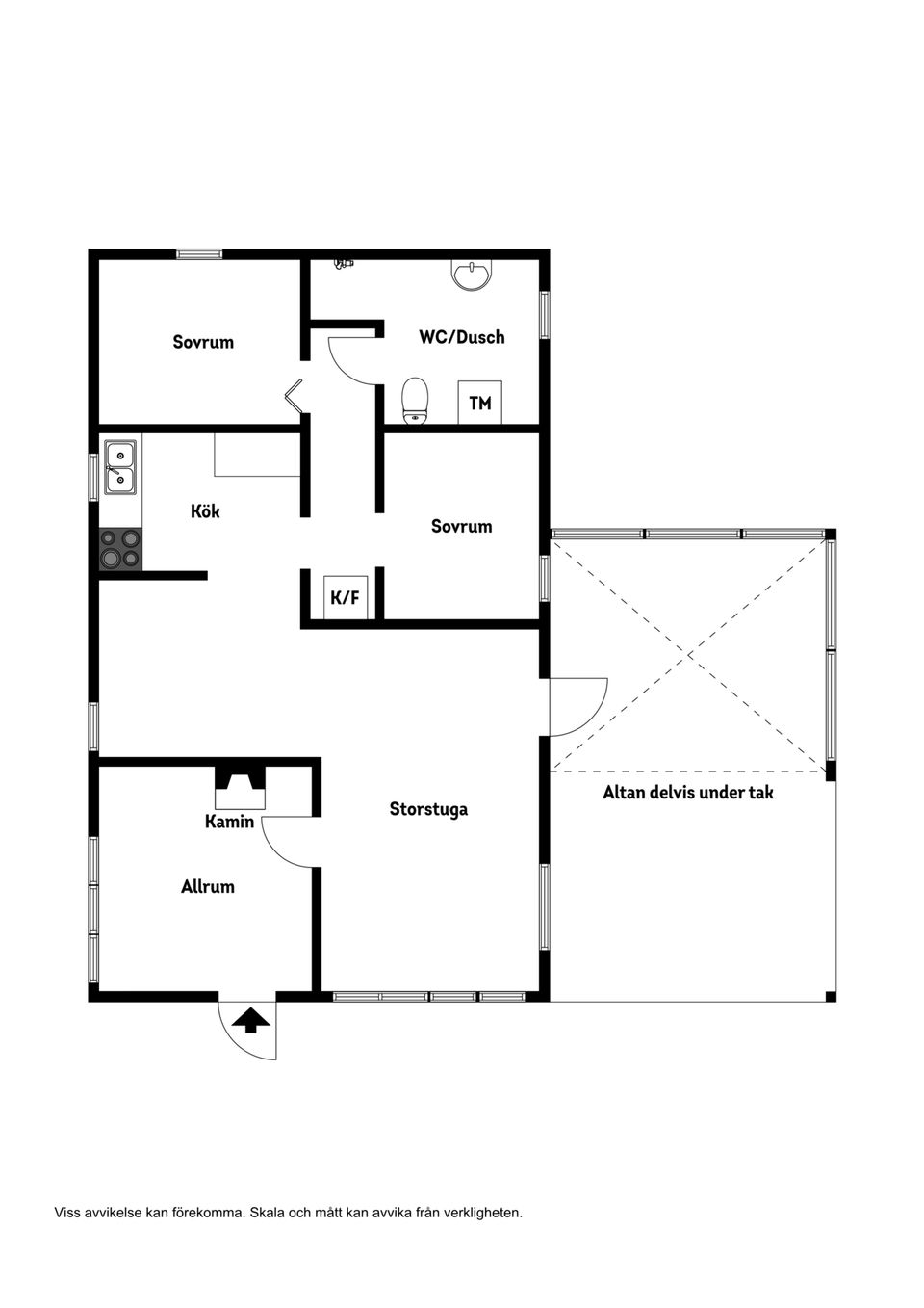 Fritidshus, Klarinettvägen 5343, Sandviken, Sölvesborg
