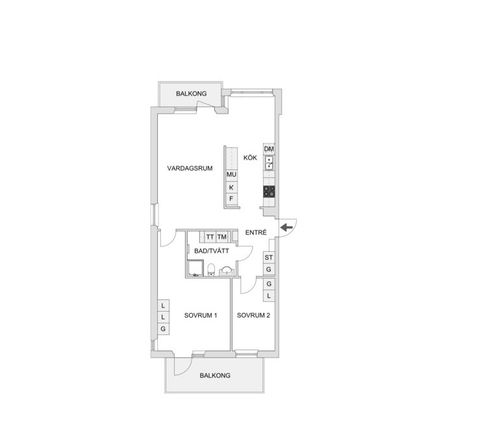 Bostadsrätt, Östgötagatan 64, Övre Vasastaden, Linköping