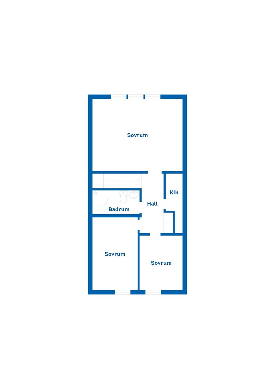 Radhus, Ekhovsvägen 29, Strängnäs