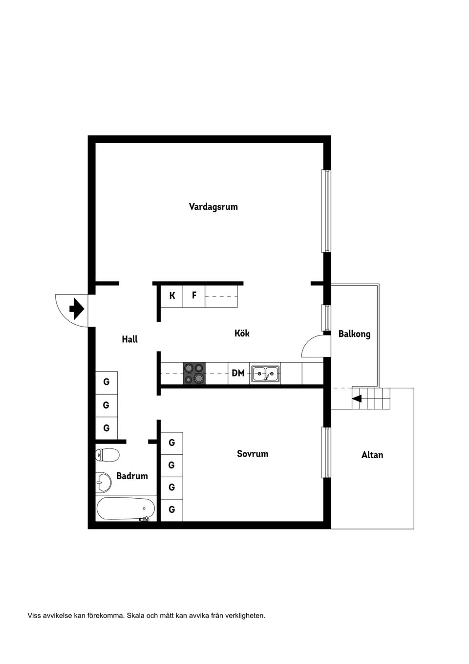Bostadsrätt, Vandrarvägen 7B, Frösön, Östersund