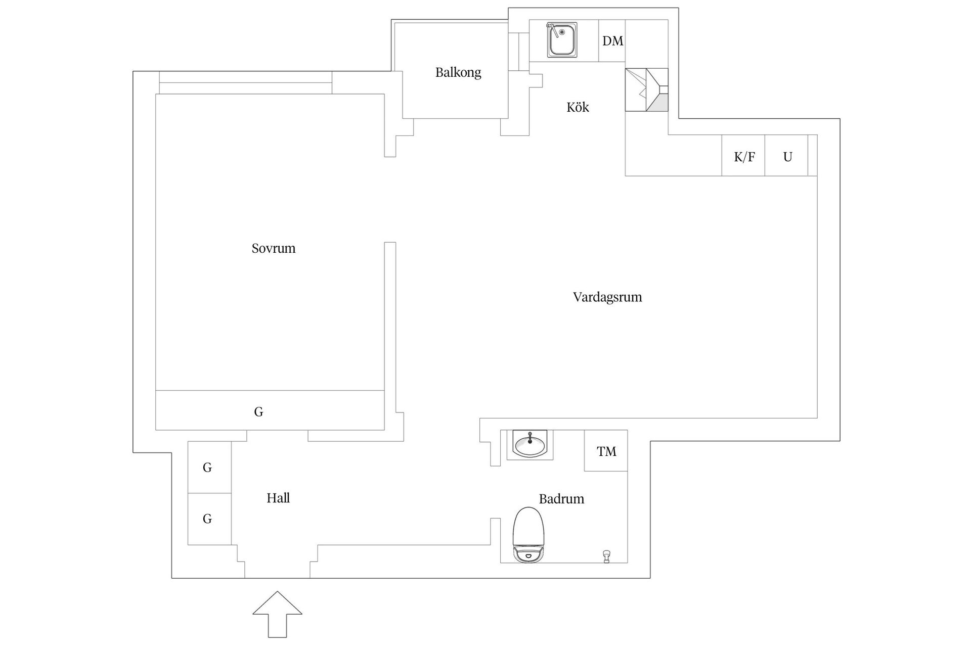 Bostadsrätt, Polhemsgatan 8, Kungsholmen - Norr Mälarstrand, Stockholm
