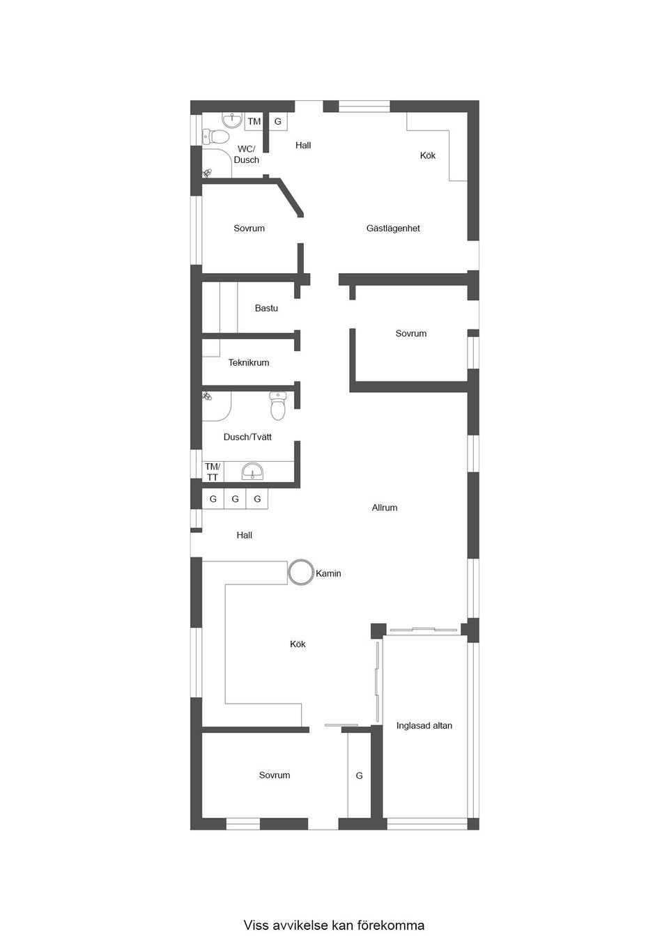 Villa, Klockäpplestigen 5, Vik, Simrishamn