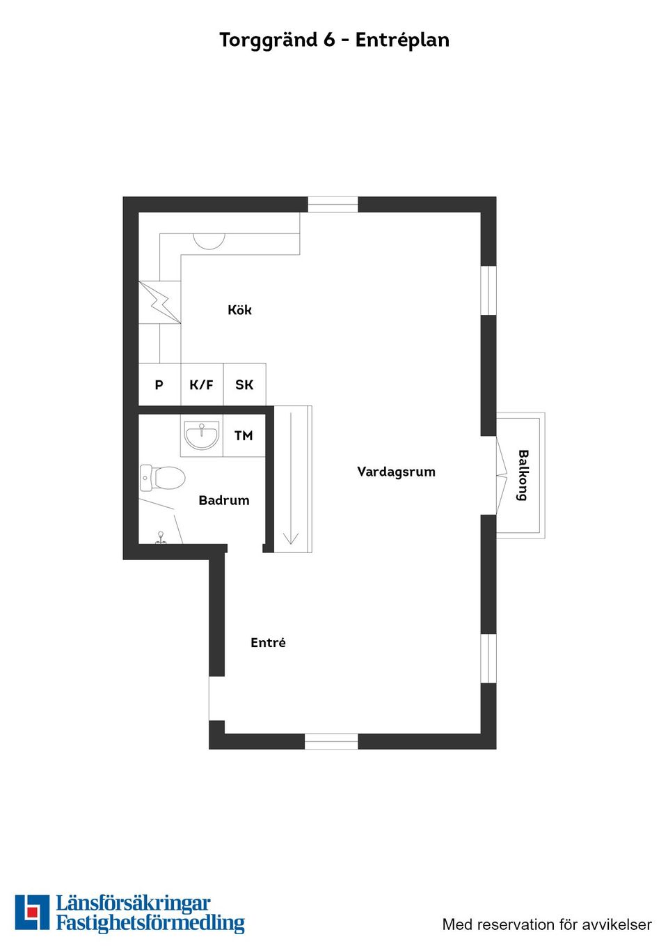 Bostadsrätt, Torggränd 6, Gamleby, Laholm