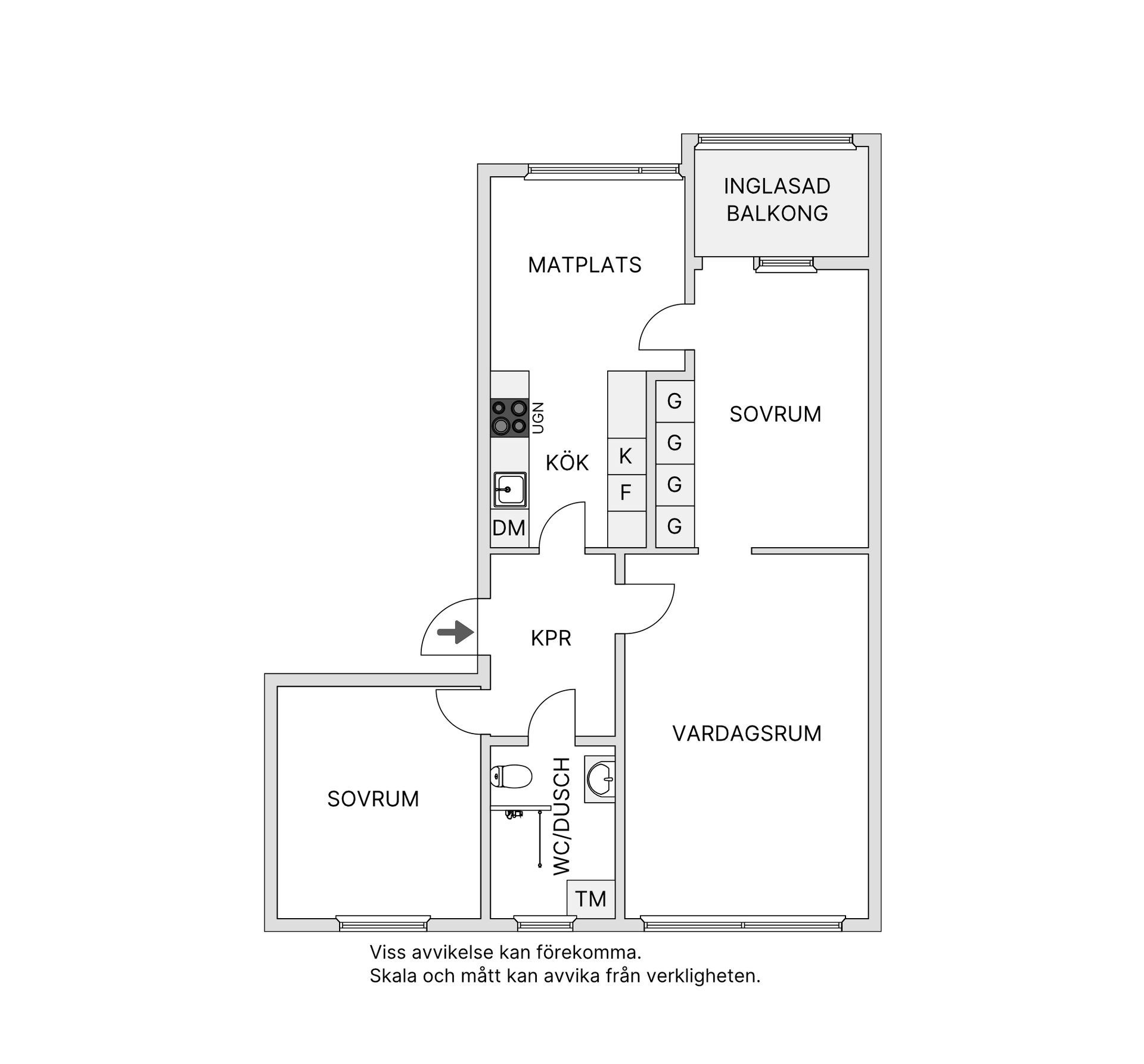 Bostadsrätt, Sockengatan 34B, Rosengården, Helsingborg