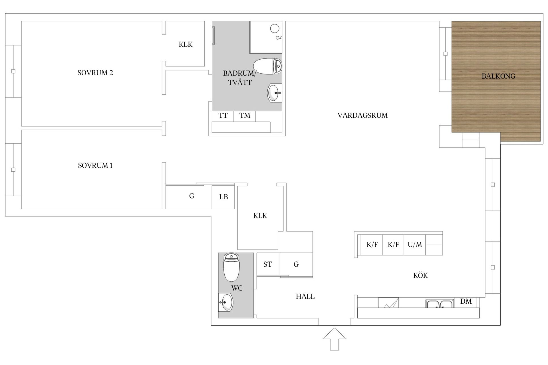Bostadsrätt, Pildammsvägen 8A, Triangeln, Malmö