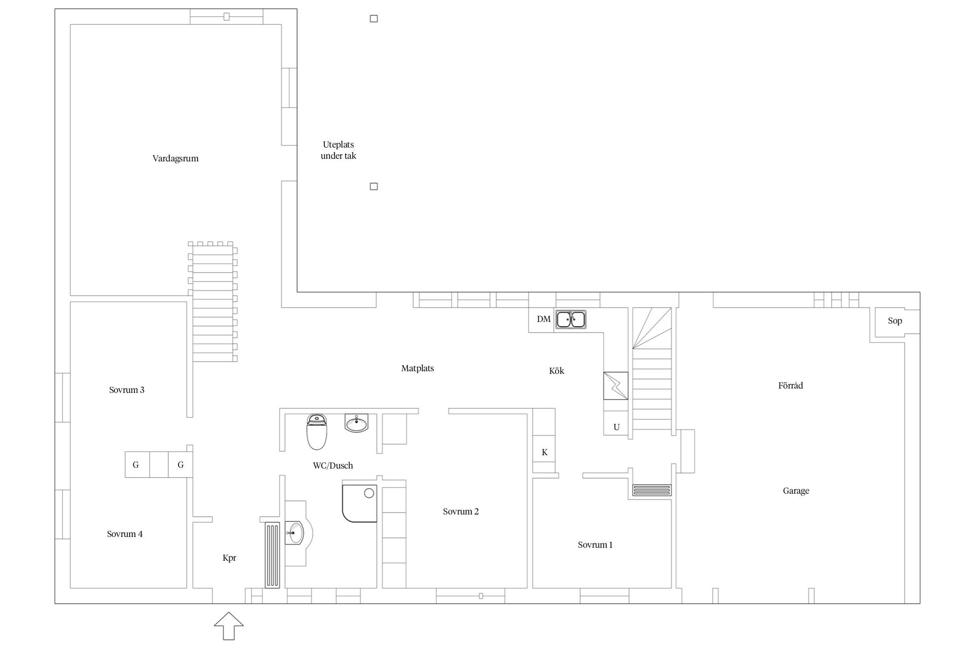 Villa, Östanväg 7B, Gamla Bjärred, Lomma