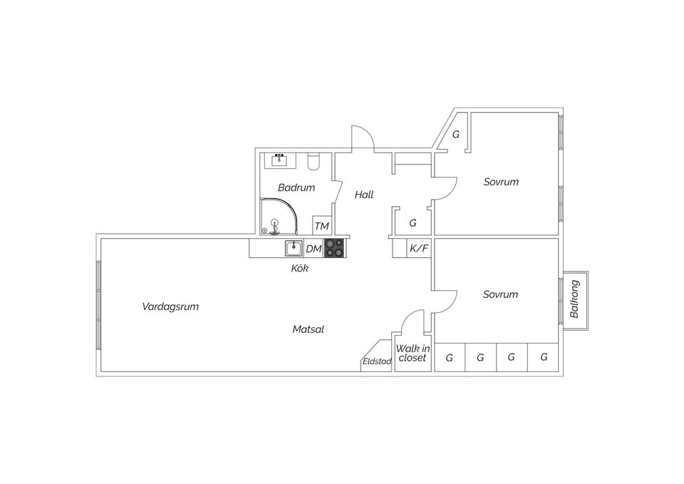 Bostadsrätt, Baltzar von Platens gata 4, 3 tr, Kungsholmen, Stockholm