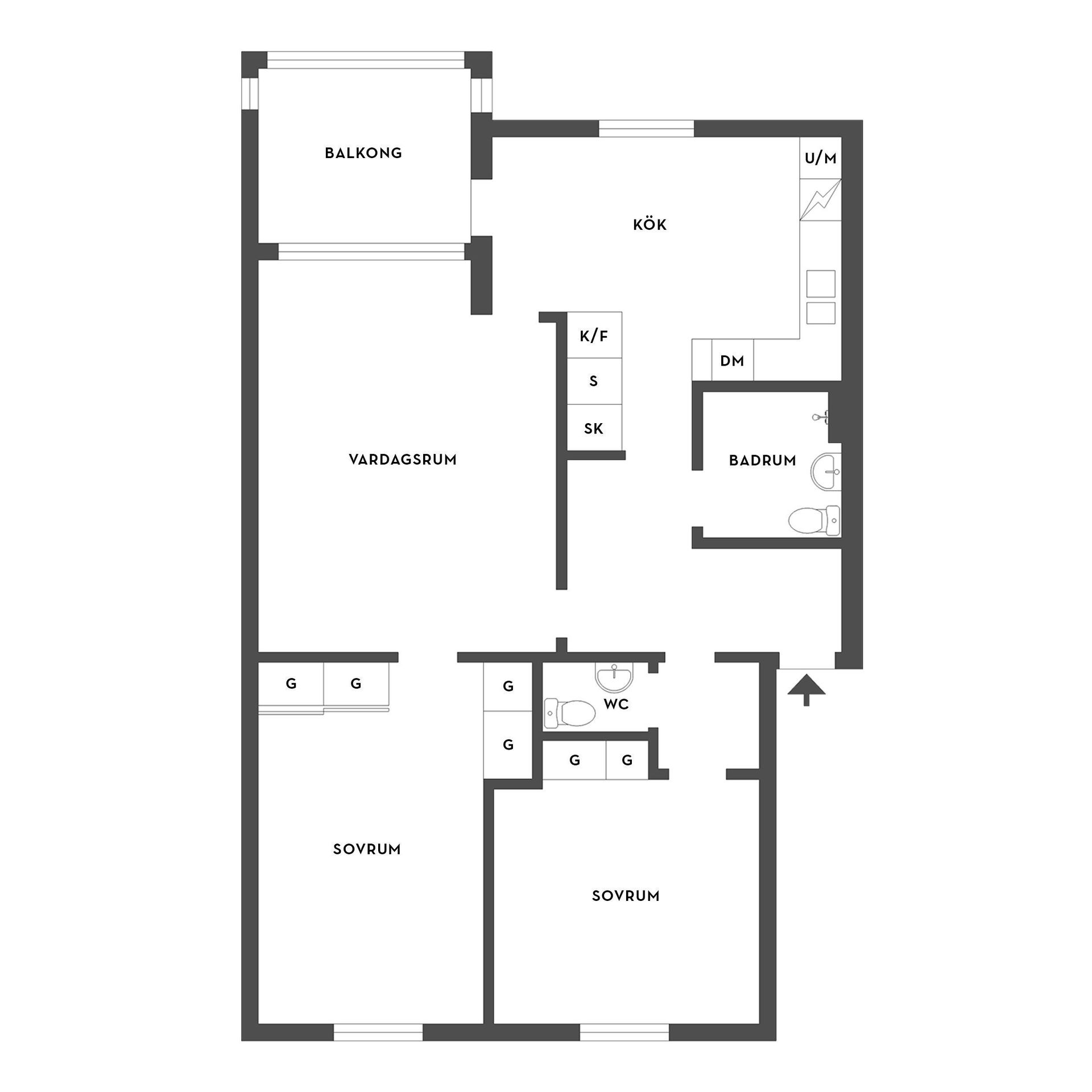Bostadsrätt, Tomtebogatan 12C, Måsta, Eskilstuna