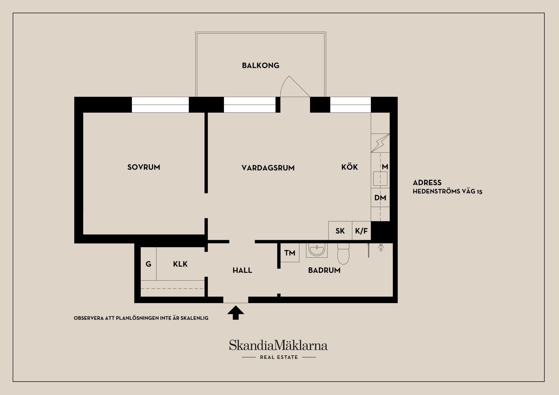 Bostadsrätt, Hedenströms väg 15, Tollare, Nacka