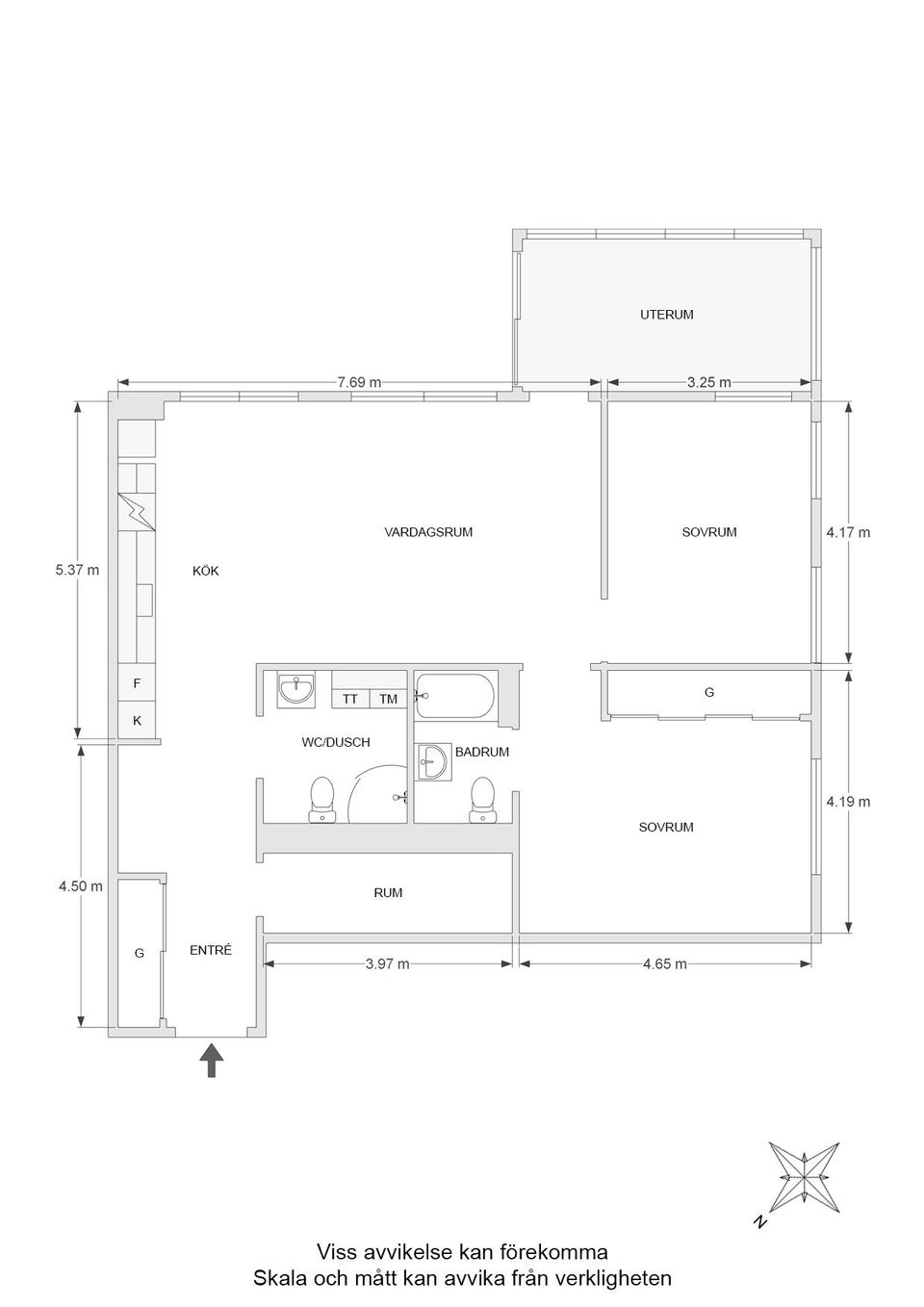 Bostadsrätt, Envägen 2, Diseröd, Kungälv