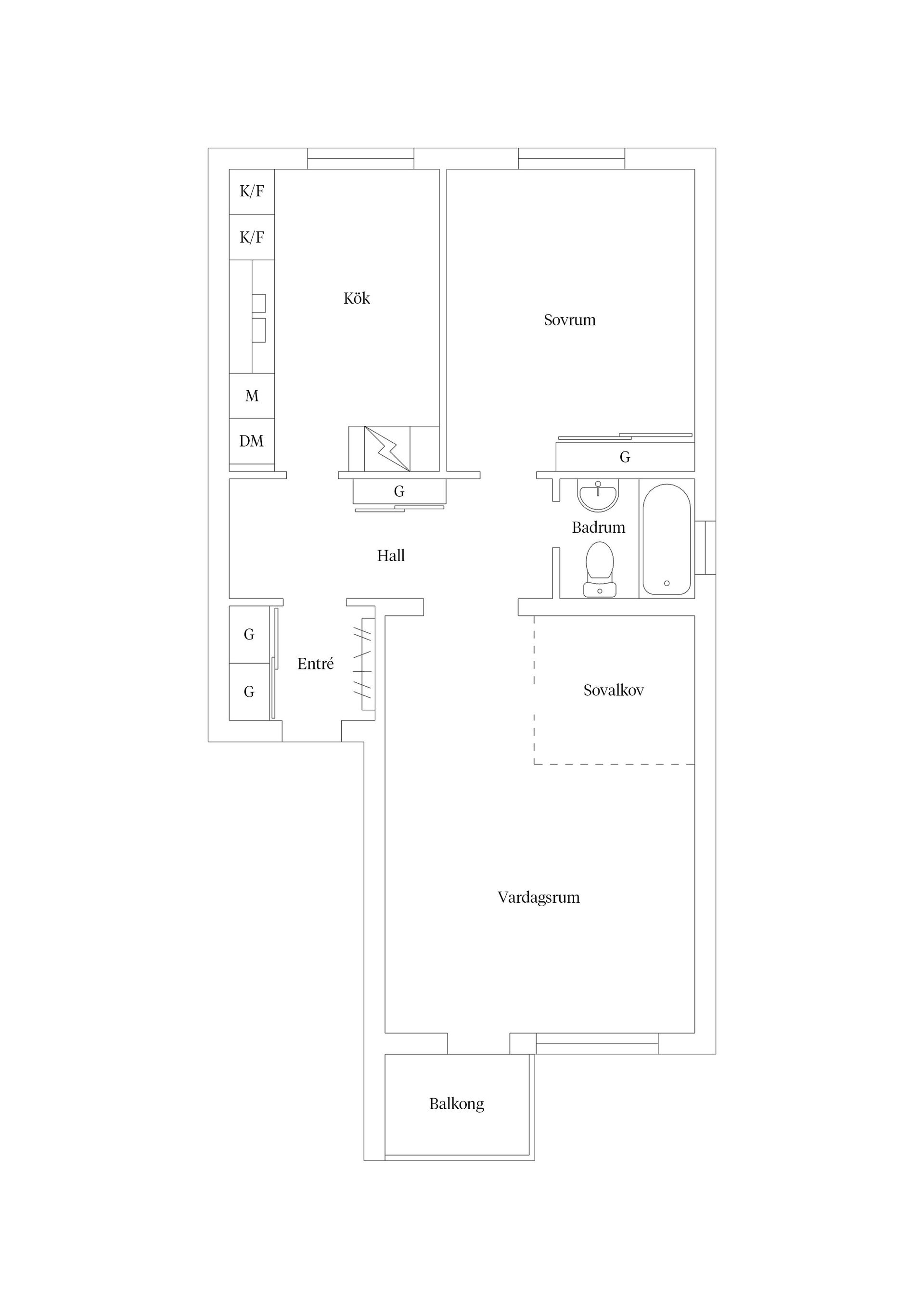Bostadsrätt, Floragatan 12, Luthagen, Uppsala