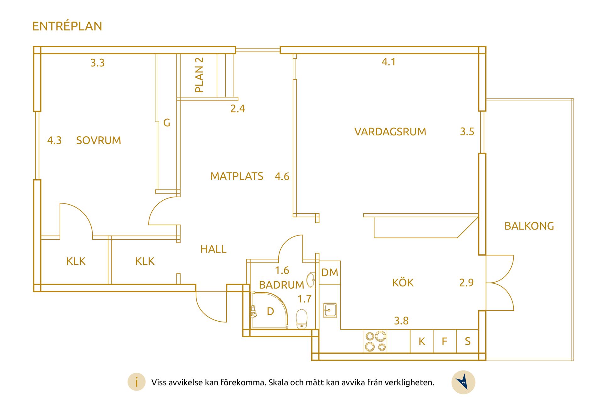 Bostadsrätt, Klintvägen 17, Centrum, Trollhättan