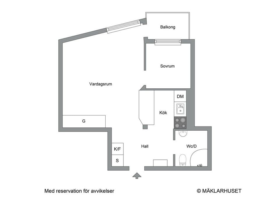 Bostadsrätt, Strålgatan 23, Lilla Essingen, Stockholm