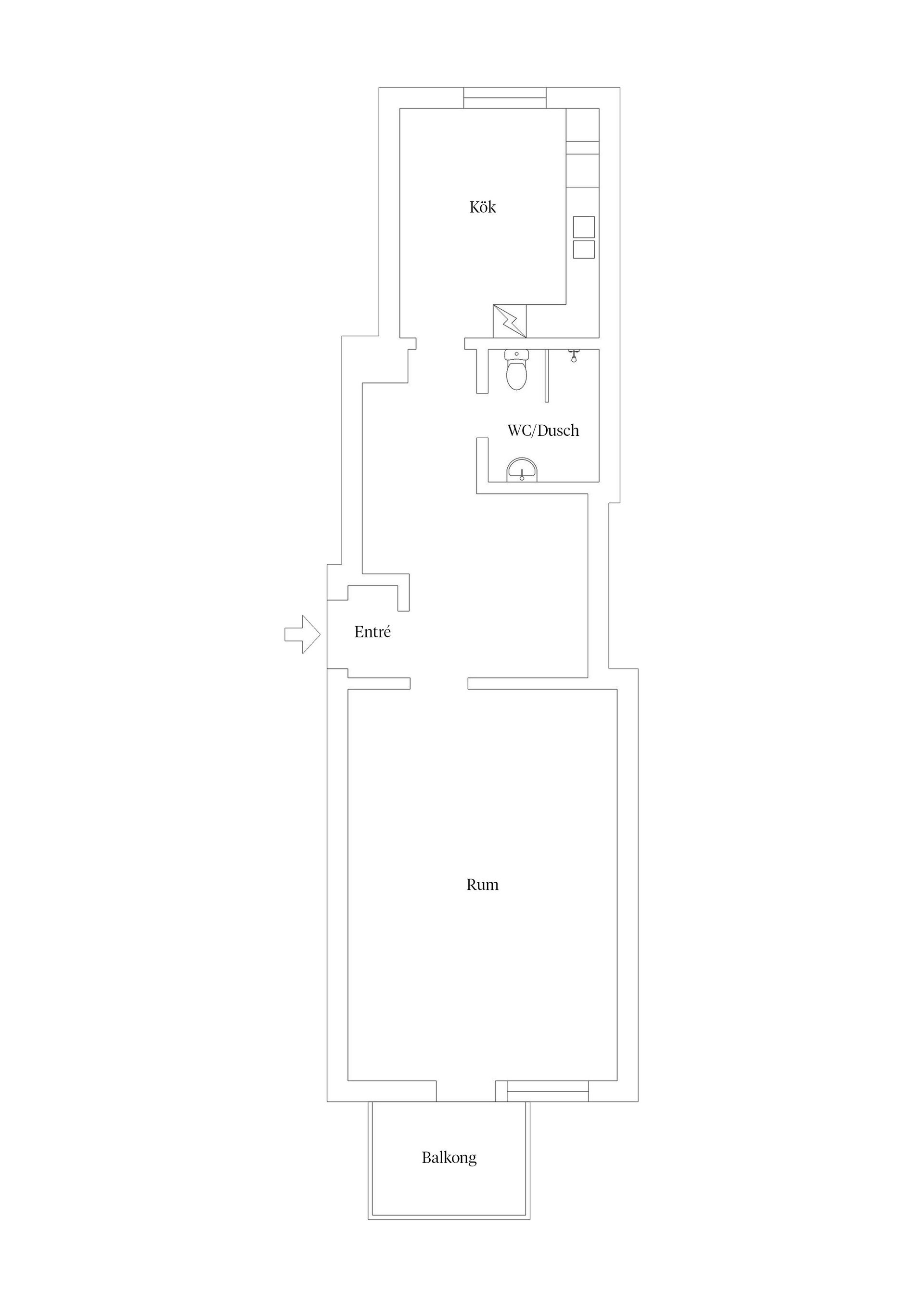 Bostadsrätt, Luthagsesplanaden 34B, Luthagen, Uppsala