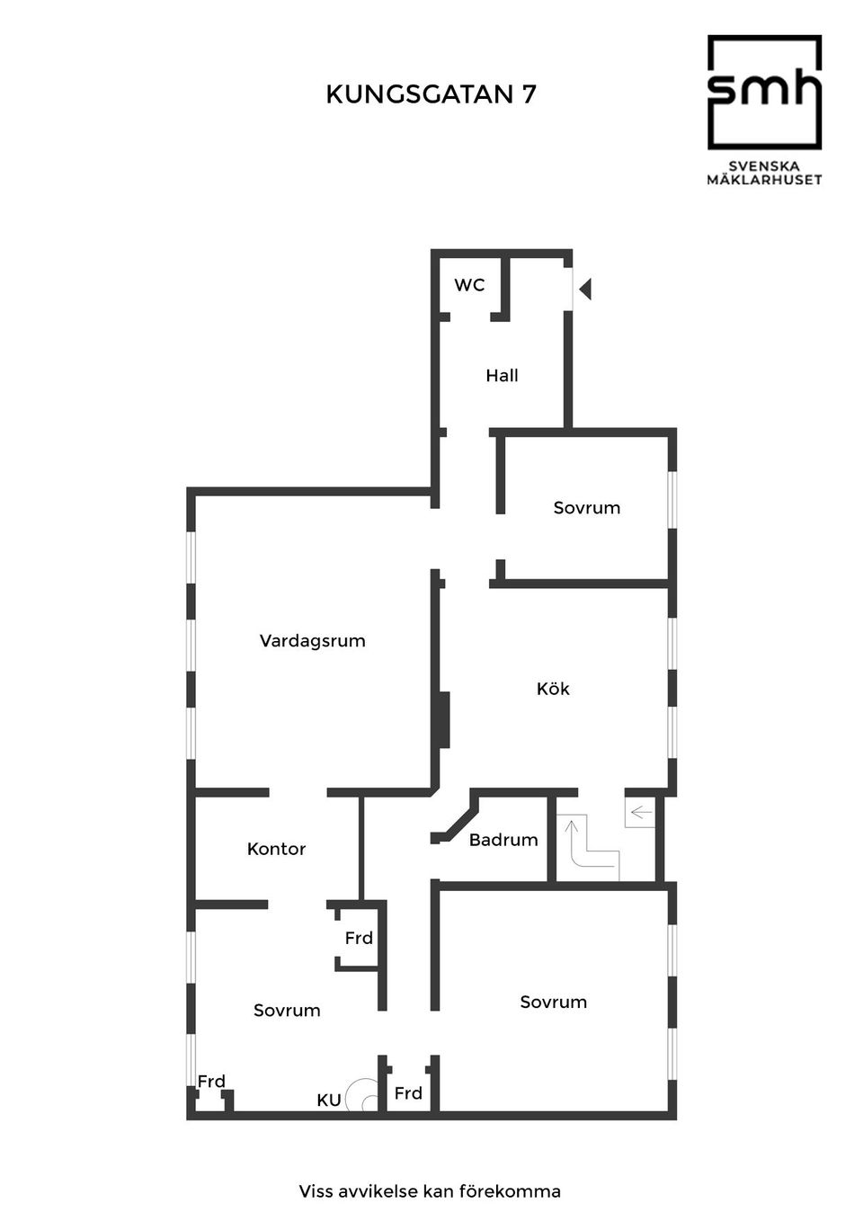 Bostadsrätt, Kungsgatan 7, Centrum, Landskrona