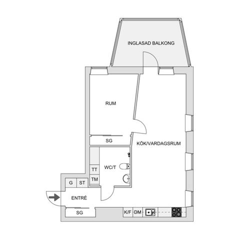 Bostadsrätt, Druveforsvägen 20, Druvefors, Borås