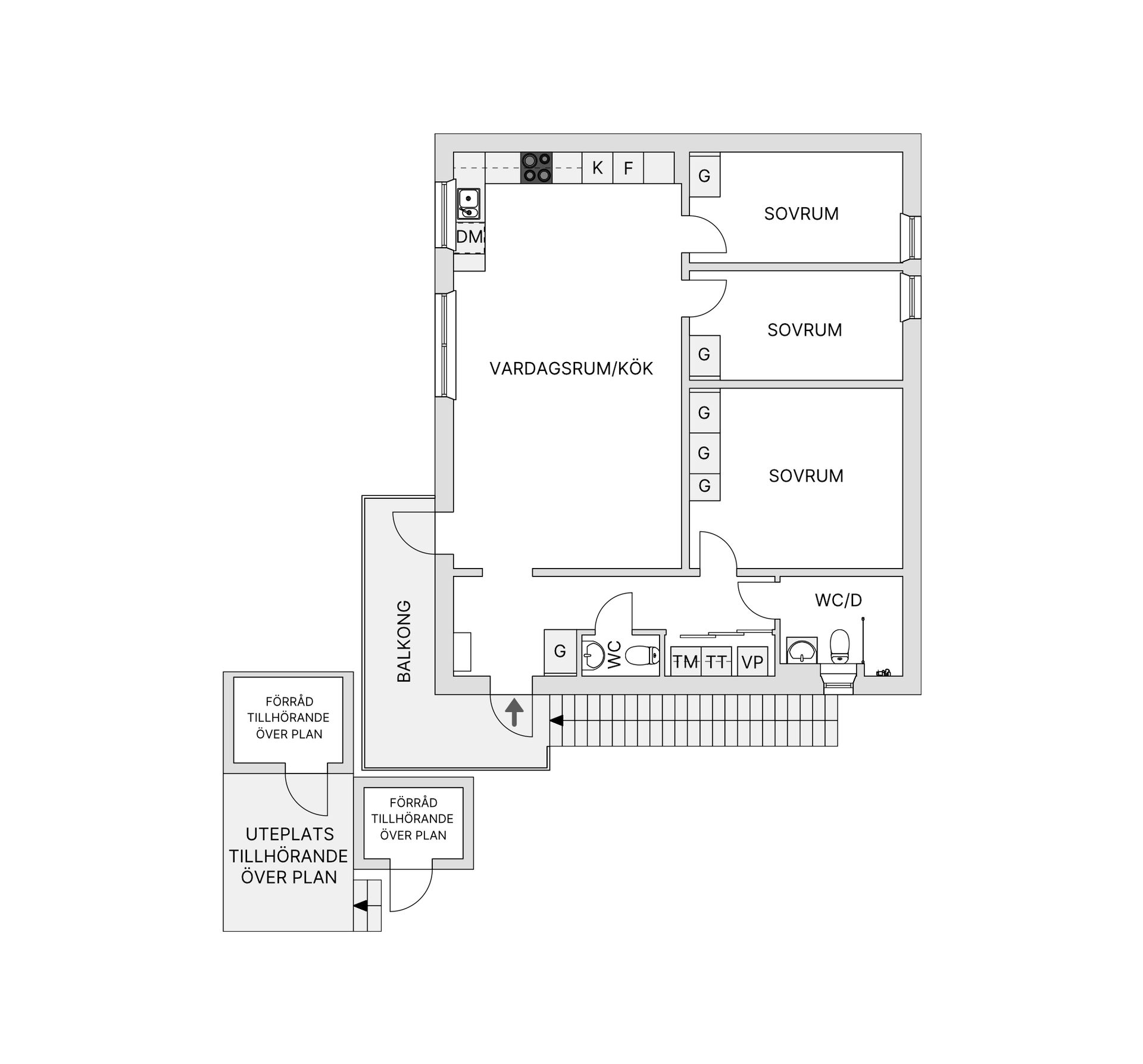 Bostadsrätt, Kanonvägen 20B, Österåker