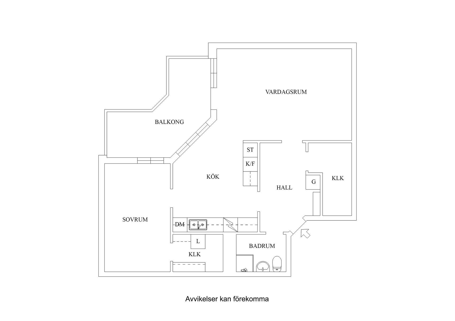 Bostadsrätt, Södergatan 15 B, 4 tr, Märsta Centralt, Sigtuna