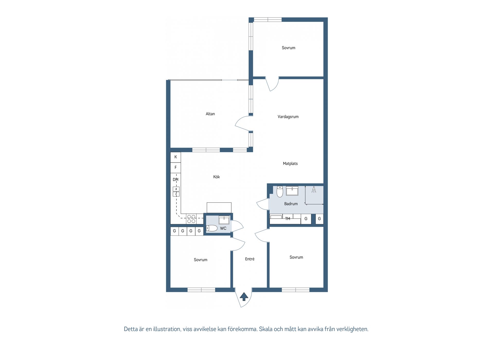 Radhus, Platåvägen 10A, Skultorp, Skövde