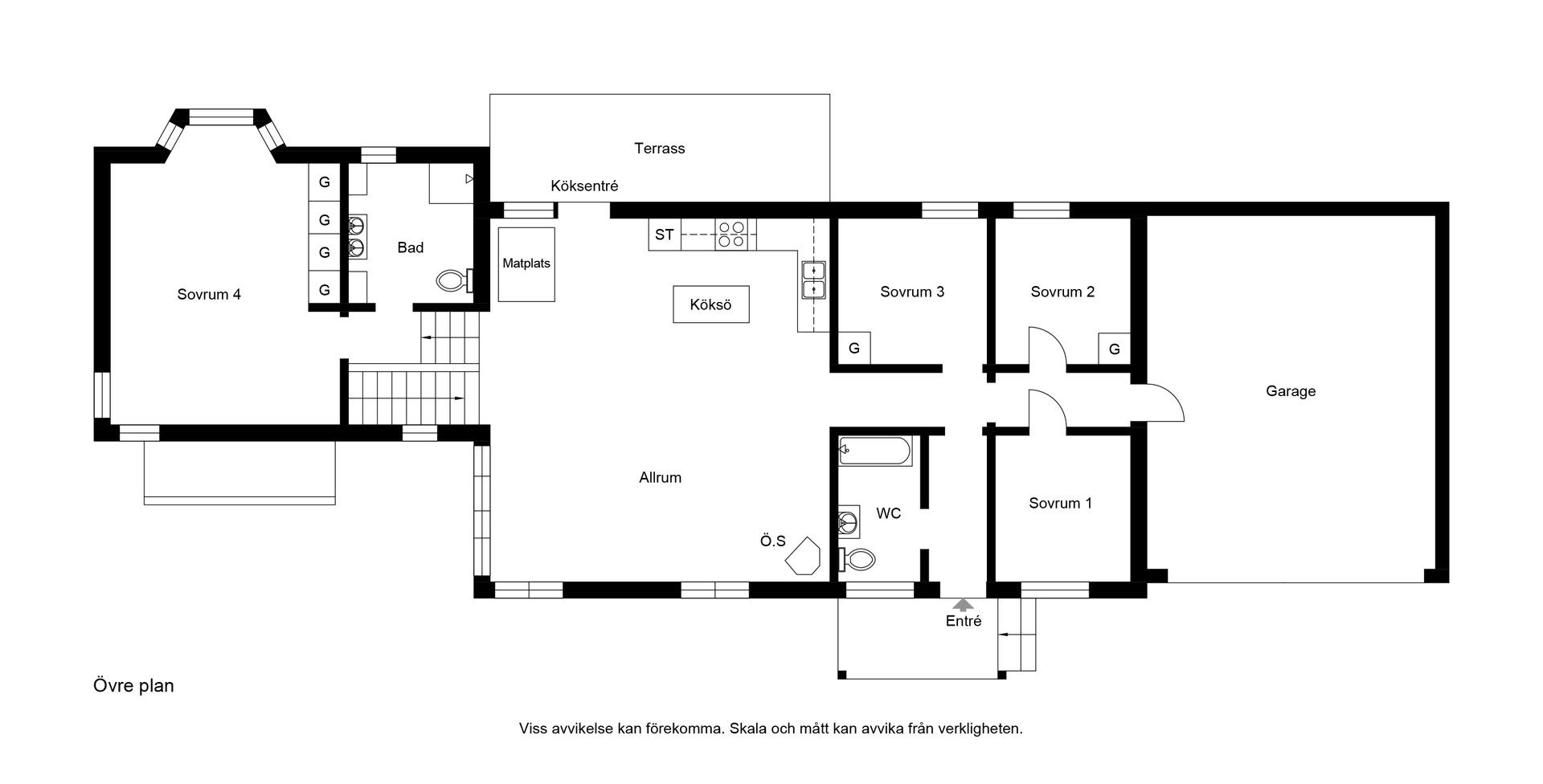 Villa, Häggvägen 3, Gällstaö, Ekerö