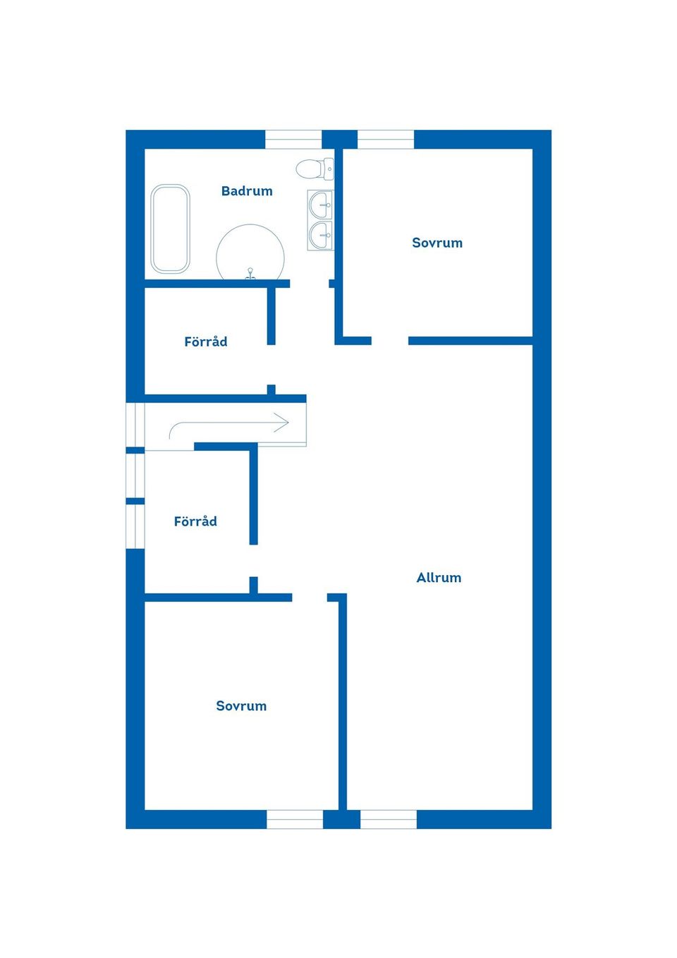 Villa, Dansbanestigen 13, Centralt, Gnesta