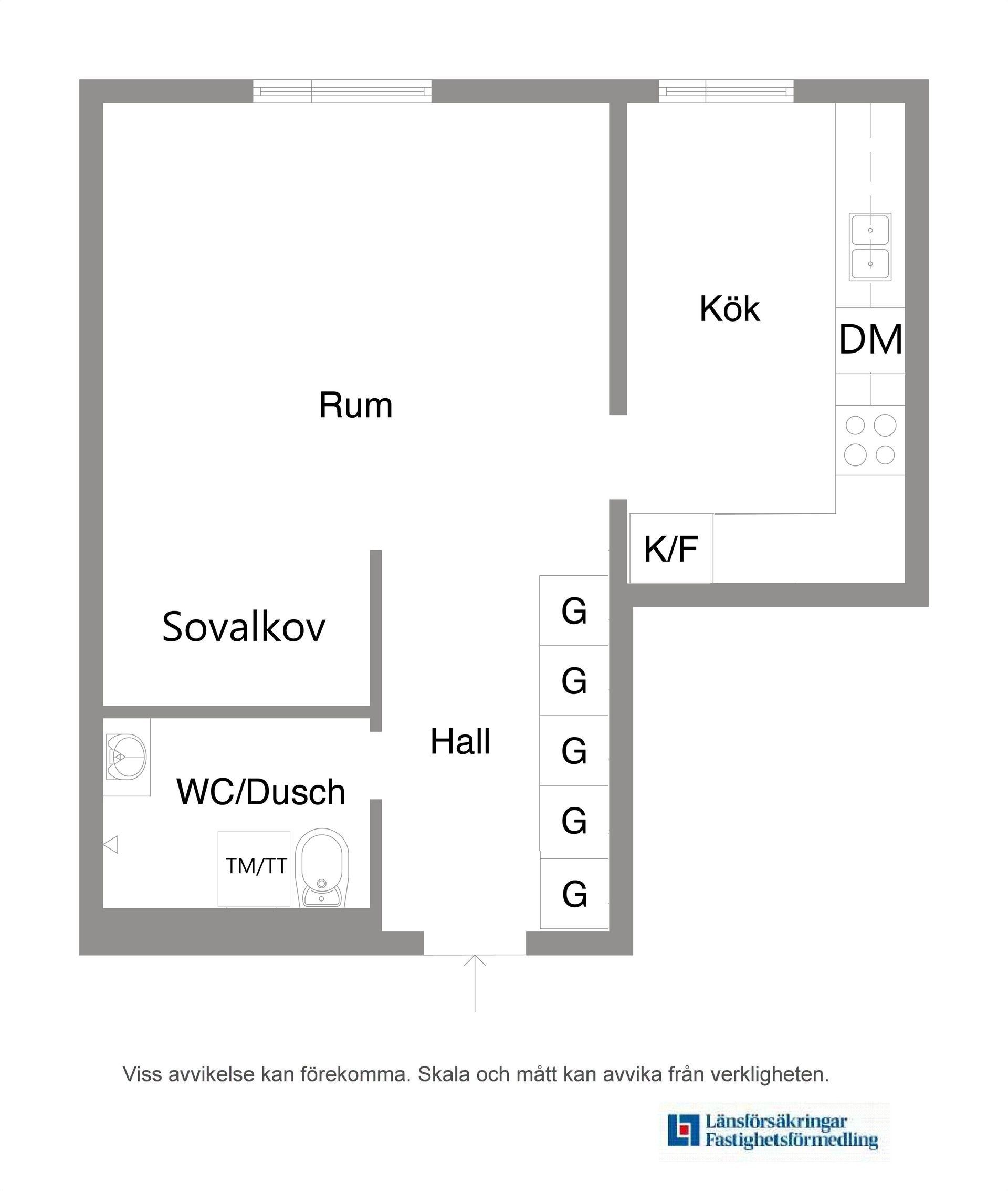Bostadsrätt, Rekylgatan 6, Haga, Västerås