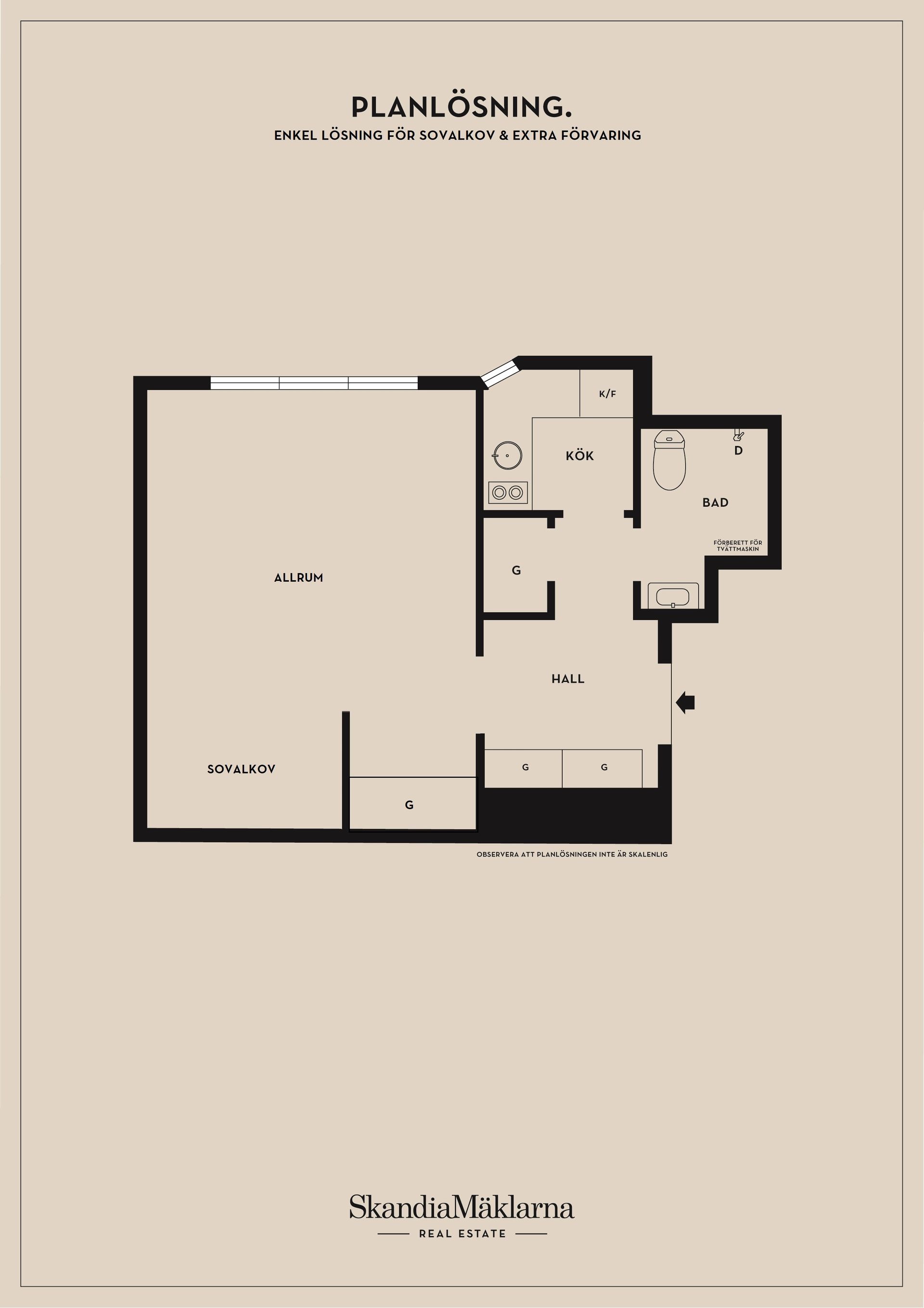 Bostadsrätt, Roslagsgatan 29, 1½tr, Vasastan - Sibirien, Stockholm