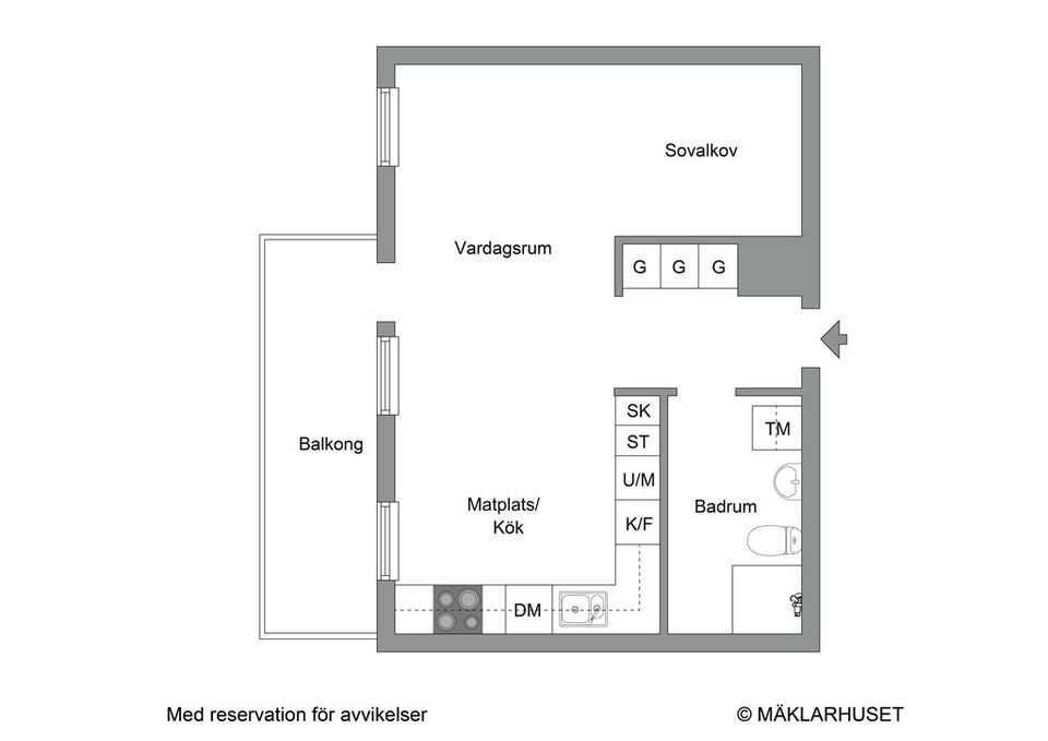 Bostadsrätt, Eliegatan 1a, Centrala Sundbyberg, Sundbyberg