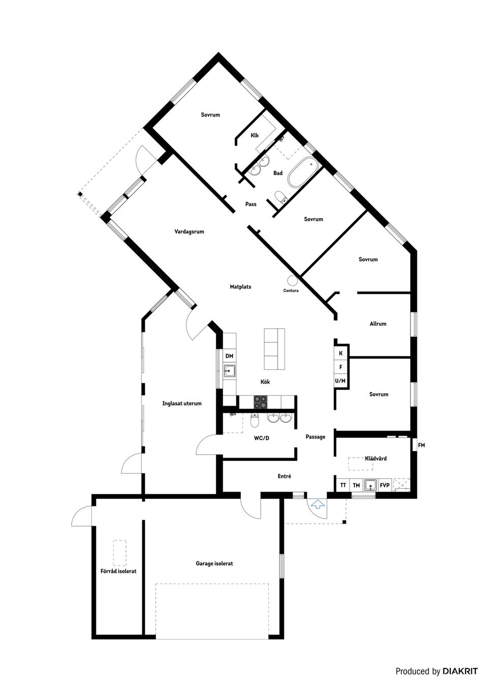 Villa, Stålarms väg 7A, Malmbryggshage, Nyköping