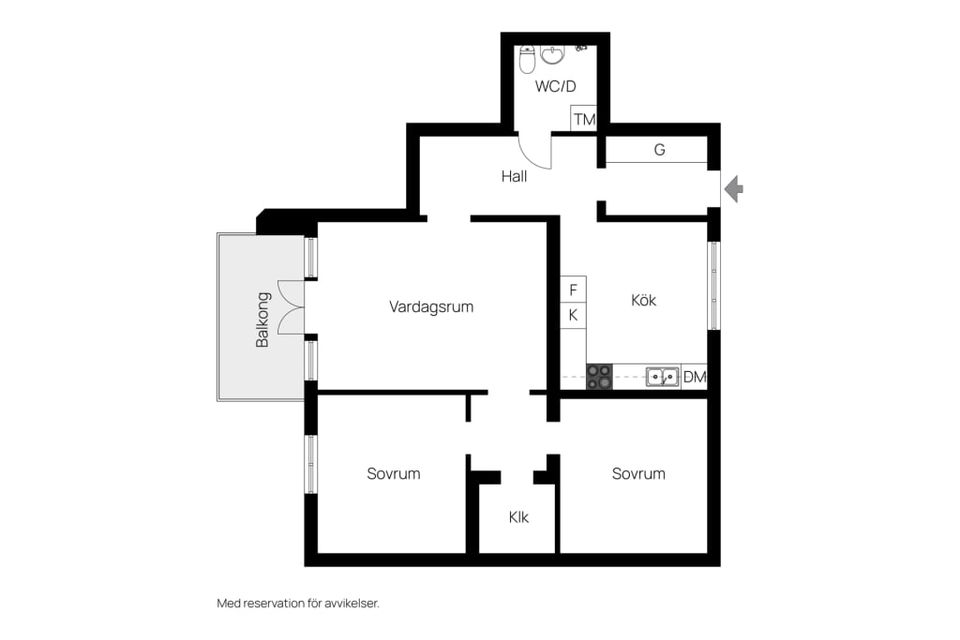 Bostadsrätt, Vildrosgatan 31, Önsta Gryta, Västerås