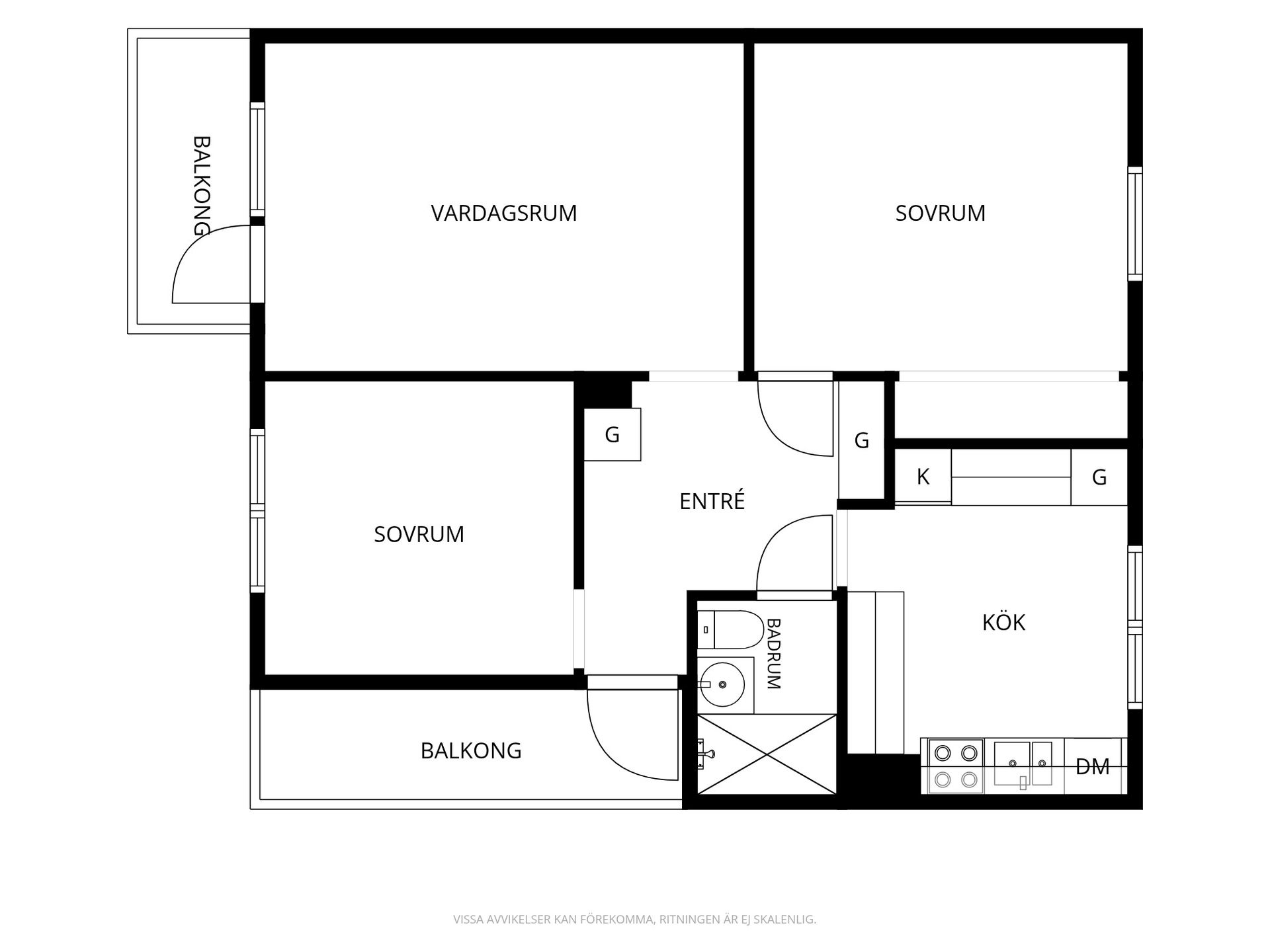 Bostadsrätt, Nygatan 4B, Gnesta