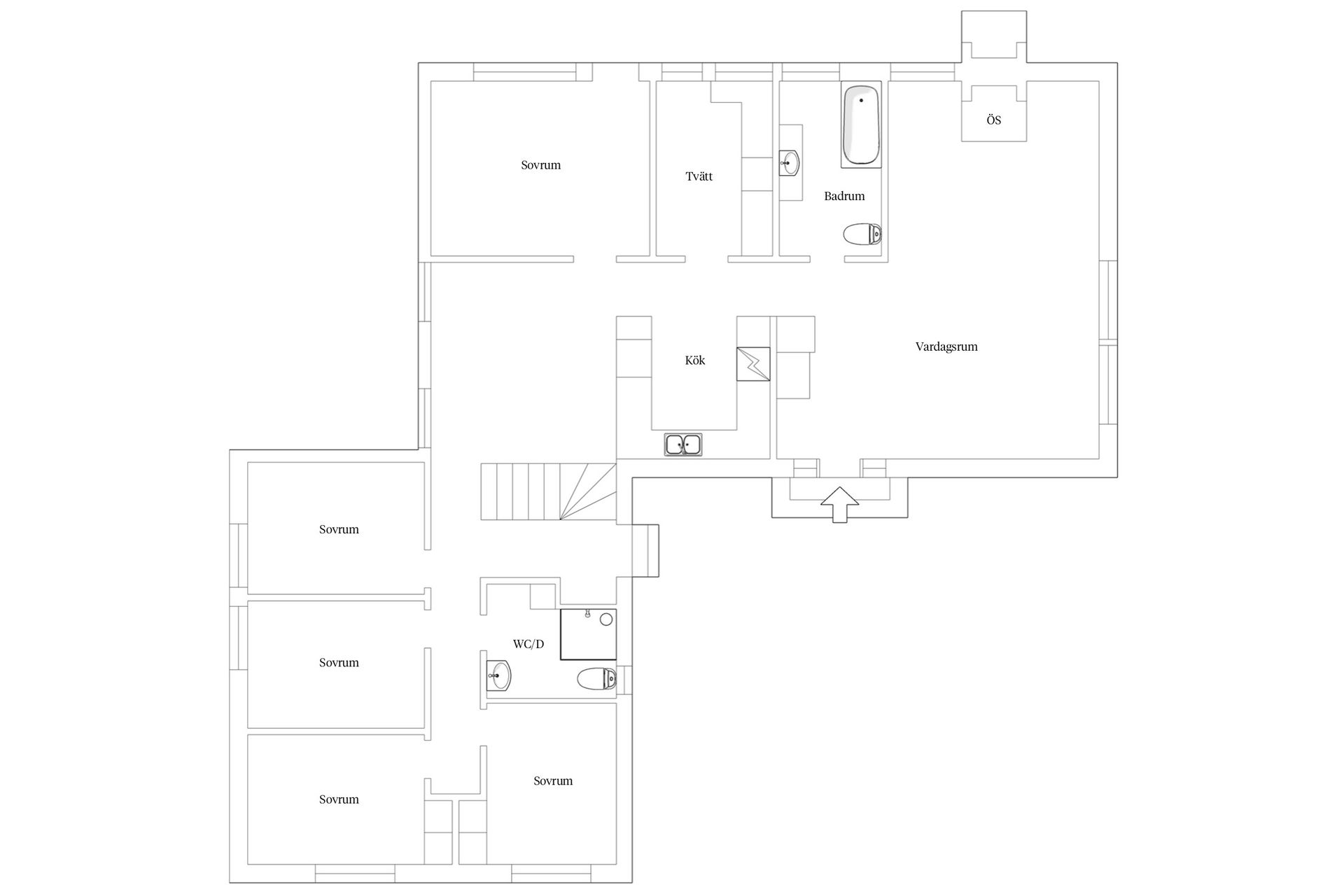 Villa, Friggas väg 9, Floda-Berghult, Lerum
