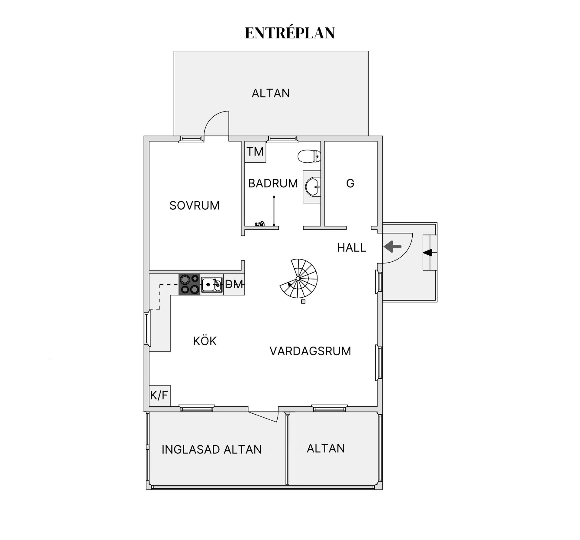 Villa, Vännebosjövägen 11, Mark