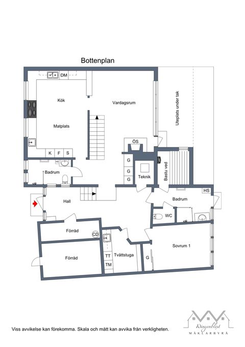 Radhus, Ekhammarsvägen 44, Gamla Kungsängen, Upplands-Bro