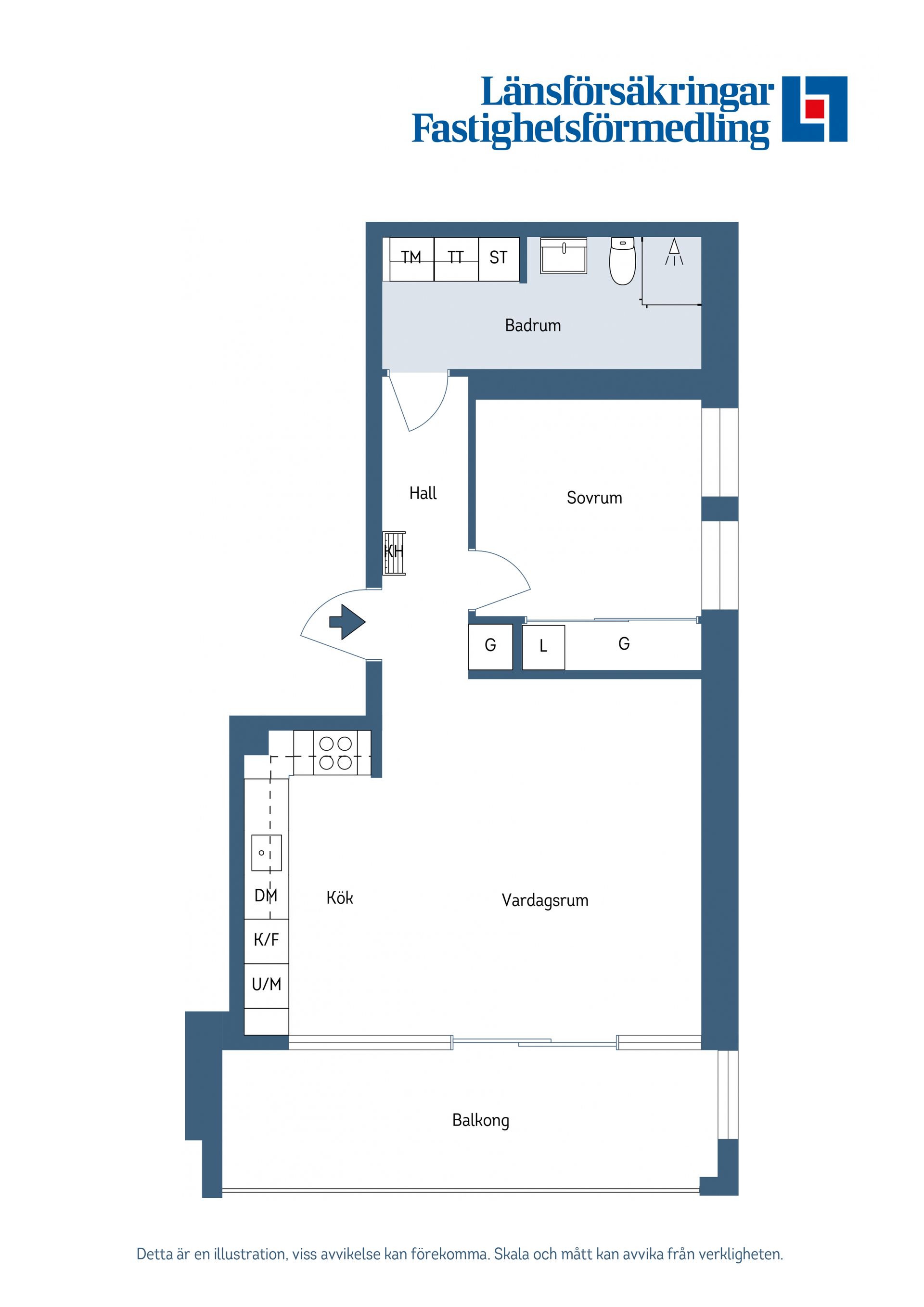 Bostadsrätt, Semaforvägen 53, Telegrafberget, Nacka