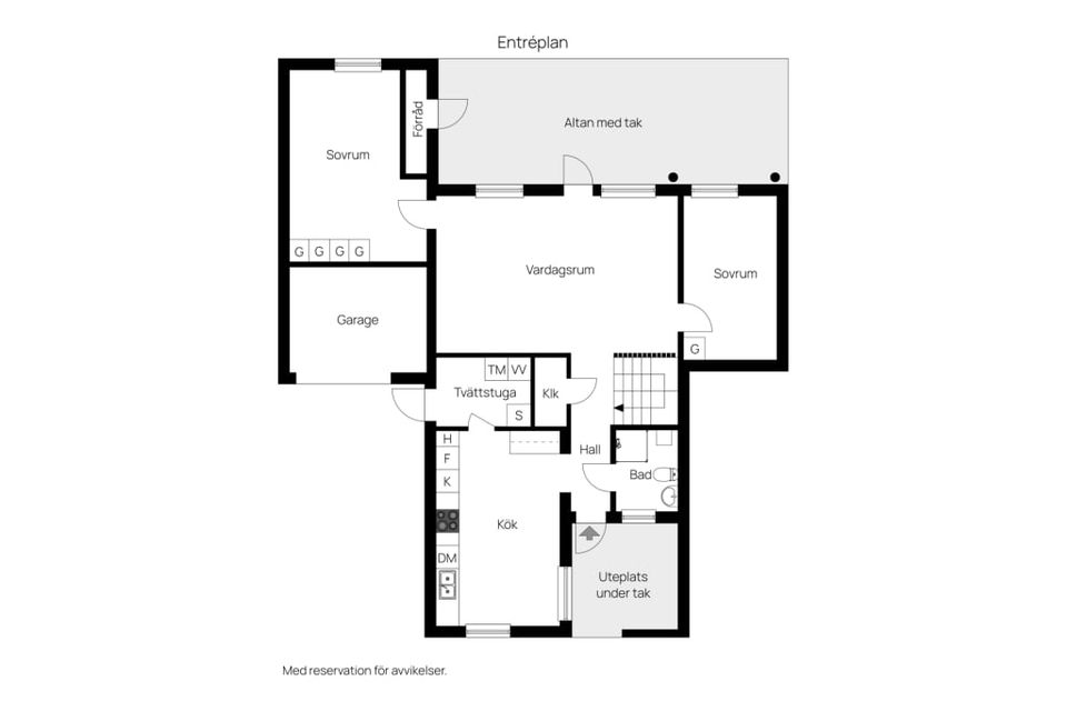 Radhus, Hugo Fredrikssons väg 4, Alunda, Östhammar
