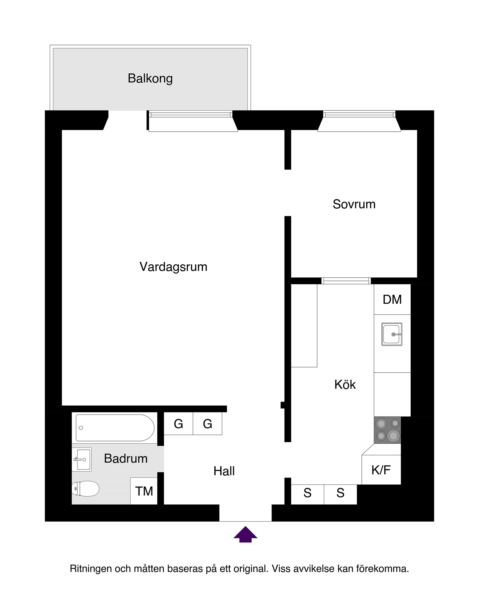 Bostadsrätt, Vindhemsgatan 15A, Luthagen, Uppsala