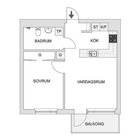 Bostadsrätt, Kedjebacken 2A, Gustavsberg Kedjebacken, Värmdö