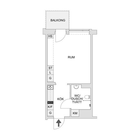Bostadsrätt, Ektorpsvägen 1, vån 4, Ektorp, Nacka