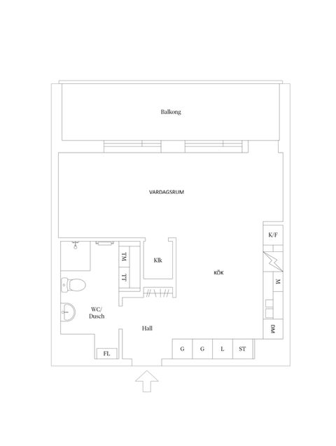 Bostadsrätt, Västra Älvgatan 12, Citadellskajen, Malmö