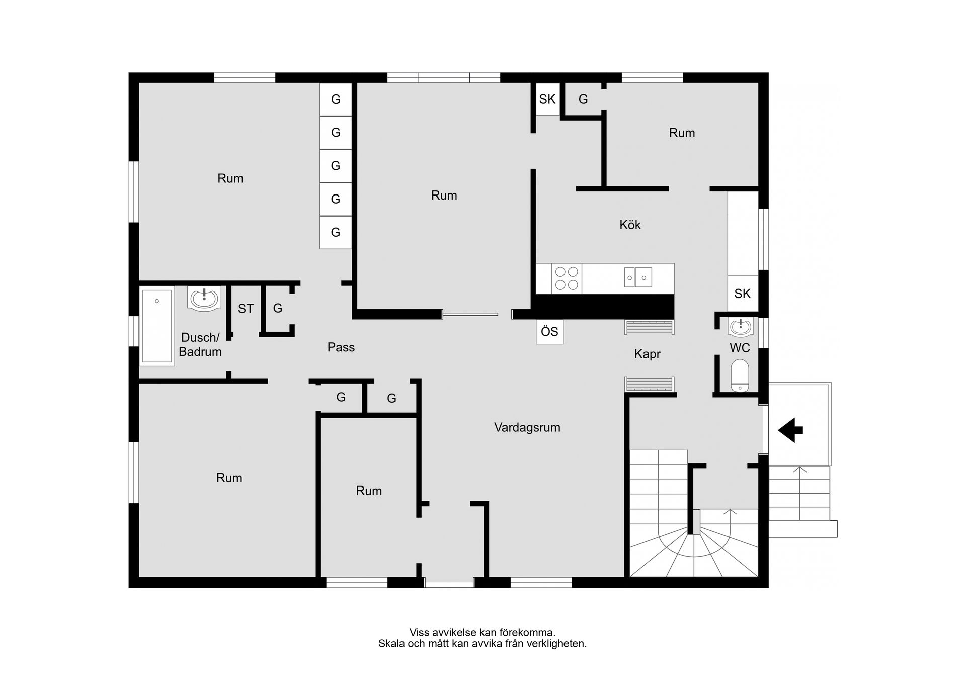 Villa, Liljegatan 8, Fålhagen, Uppsala