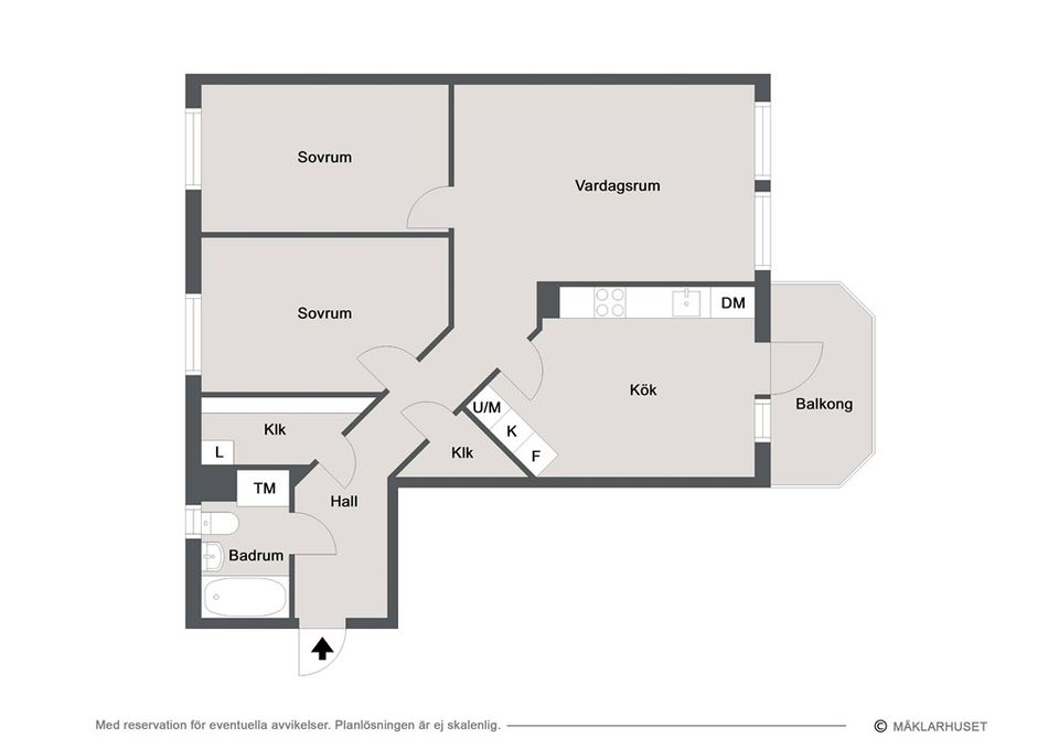 Bostadsrätt, Västergårdsgatan 13, Västergård, Helsingborg