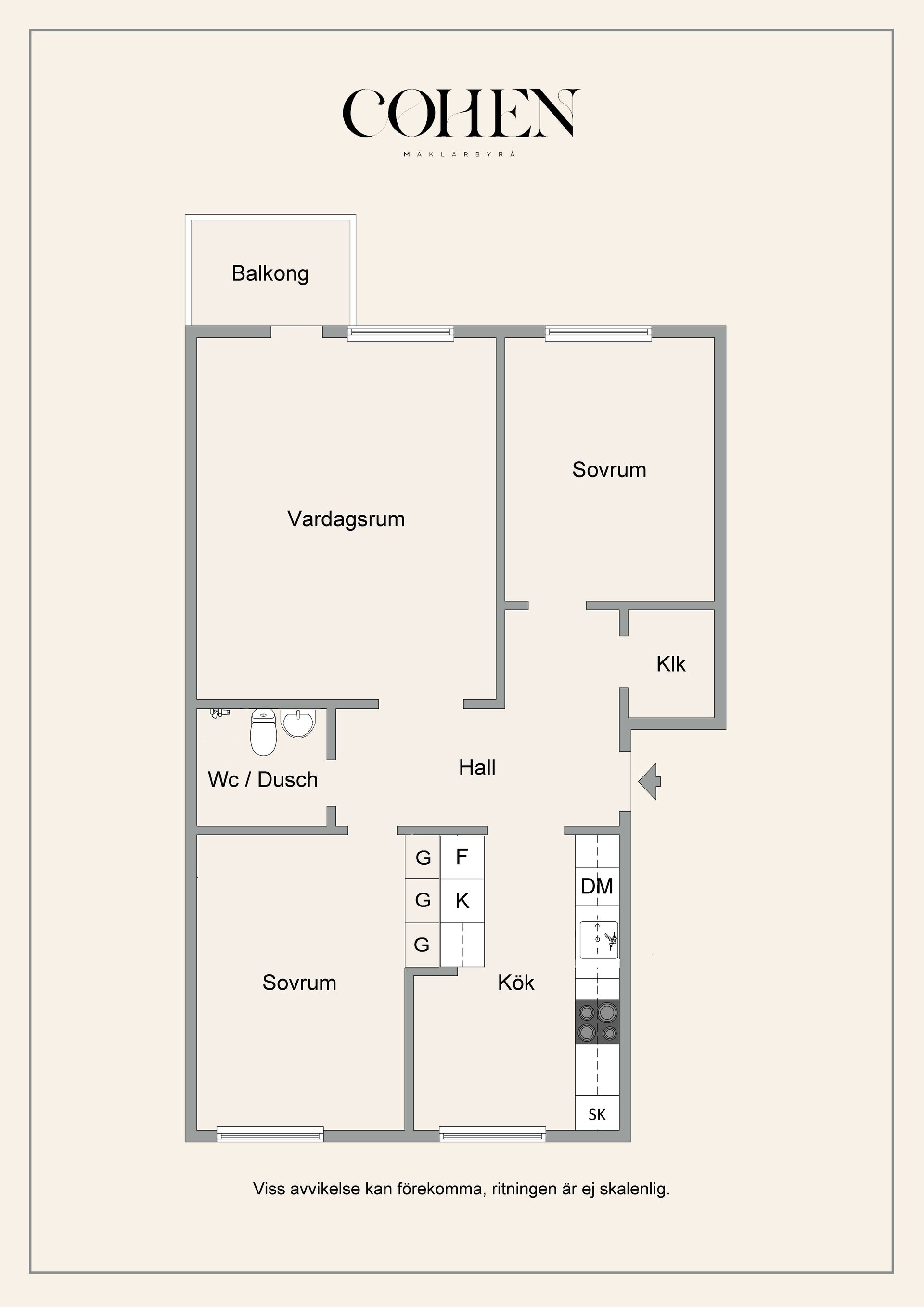 Bostadsrätt, Murargatan 4E, Salabacke, Uppsala