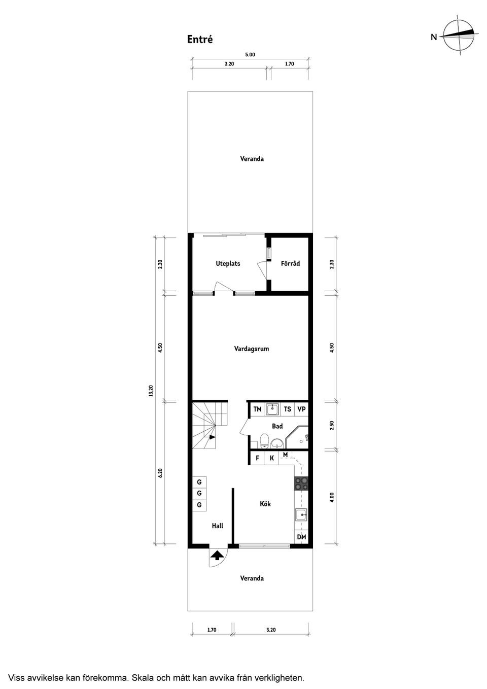 Radhus, Ullas lyckas väg 182, Mölndal