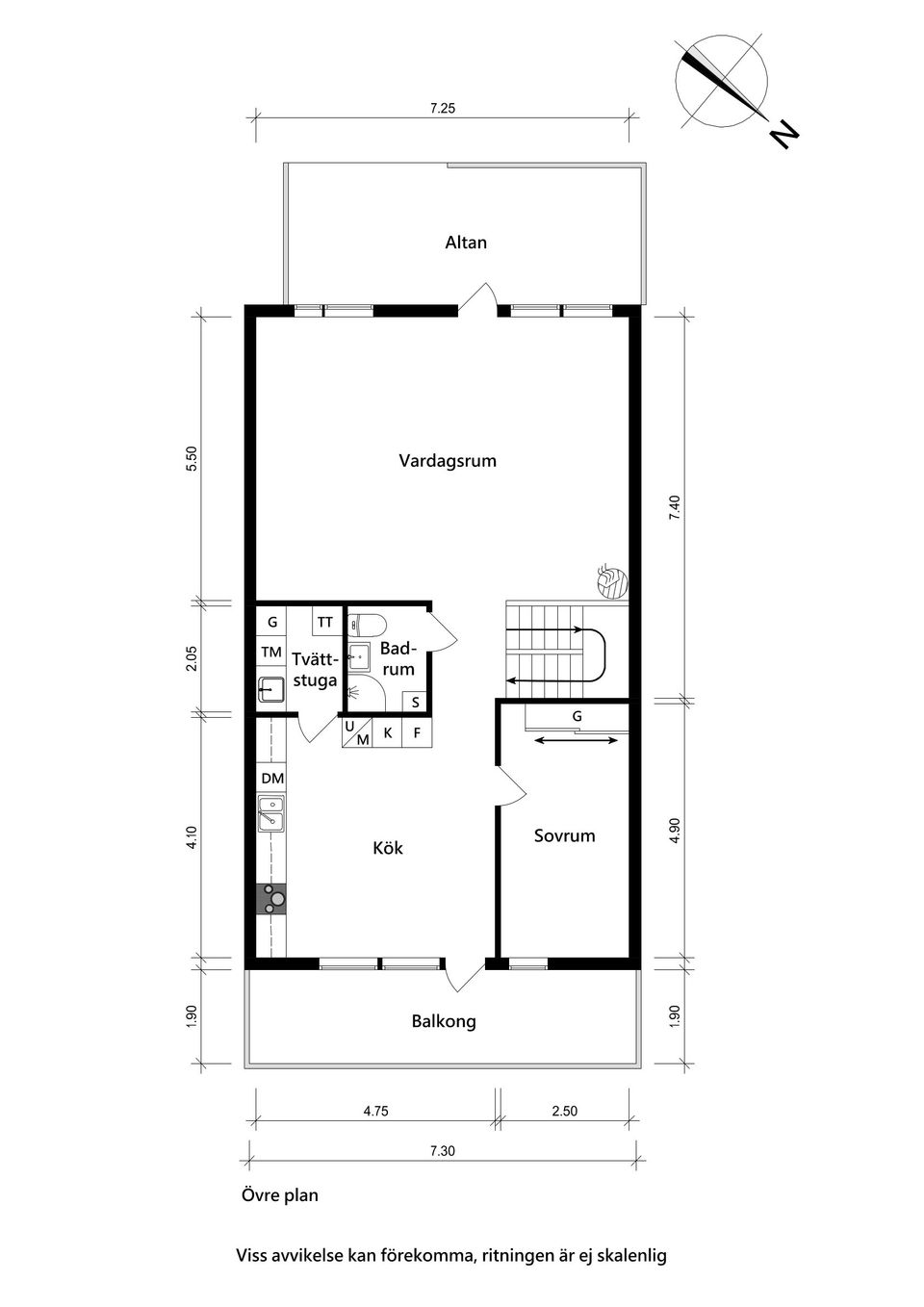 Radhus, Skogsduvevägen 13, Furulund, Partille