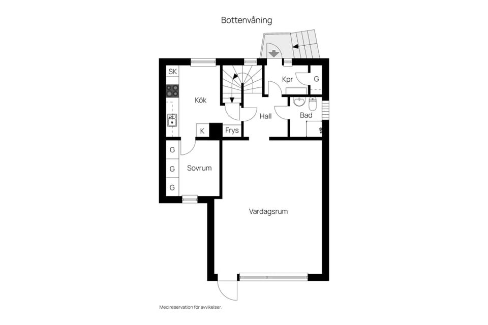 Villa, Ekevägen 8, Kyrkoköpinge, Trelleborg