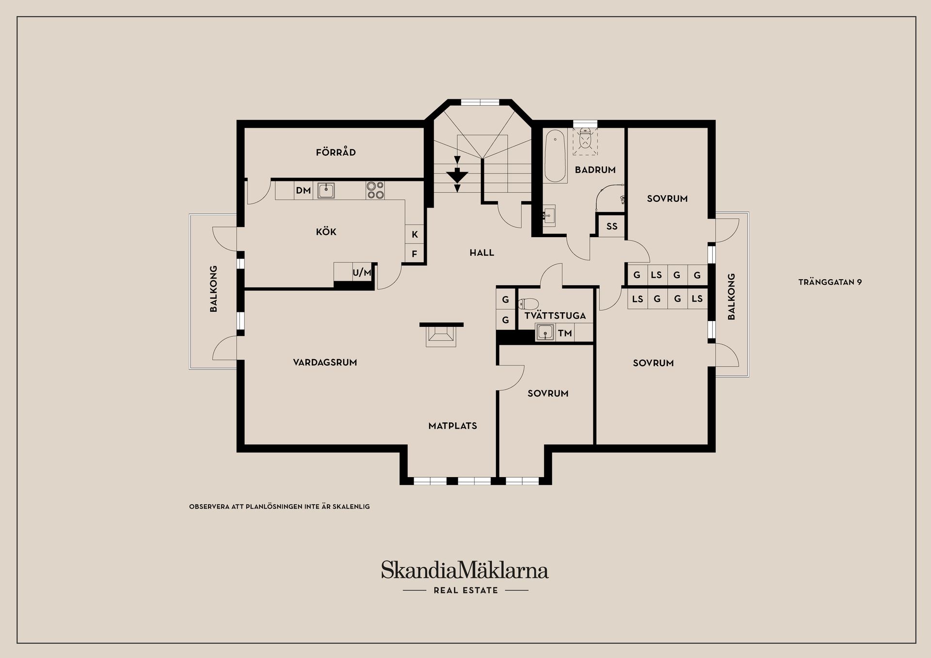 Bostadsrätt, Tränggatan 9, Kanberget, Linköping