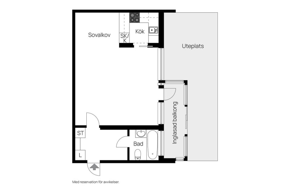 Bostadsrätt, Spjutgatan 34, Ektorp, Norrköping