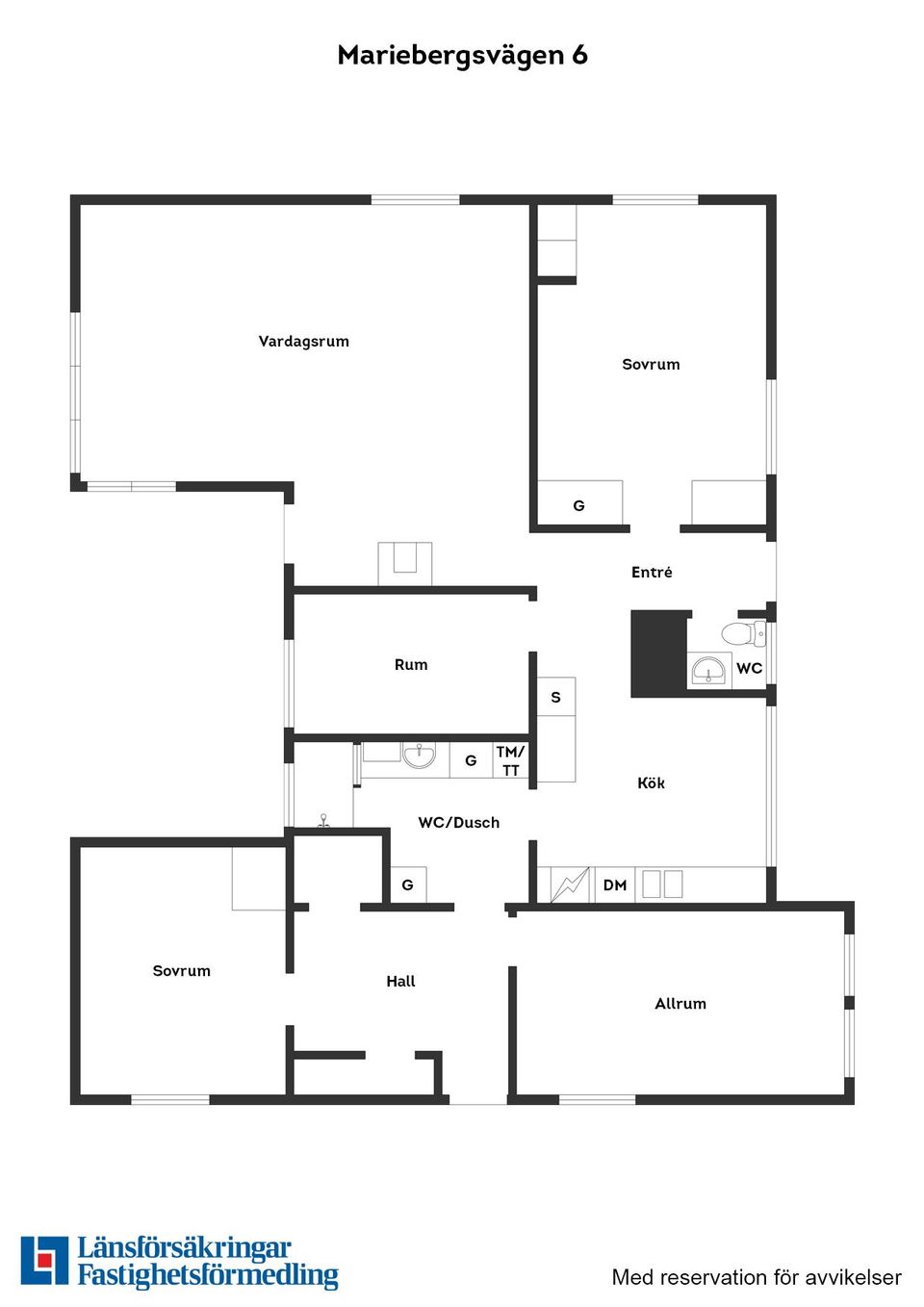 Villa, Mariebergsvägen 6, Hemmesta, Värmdö