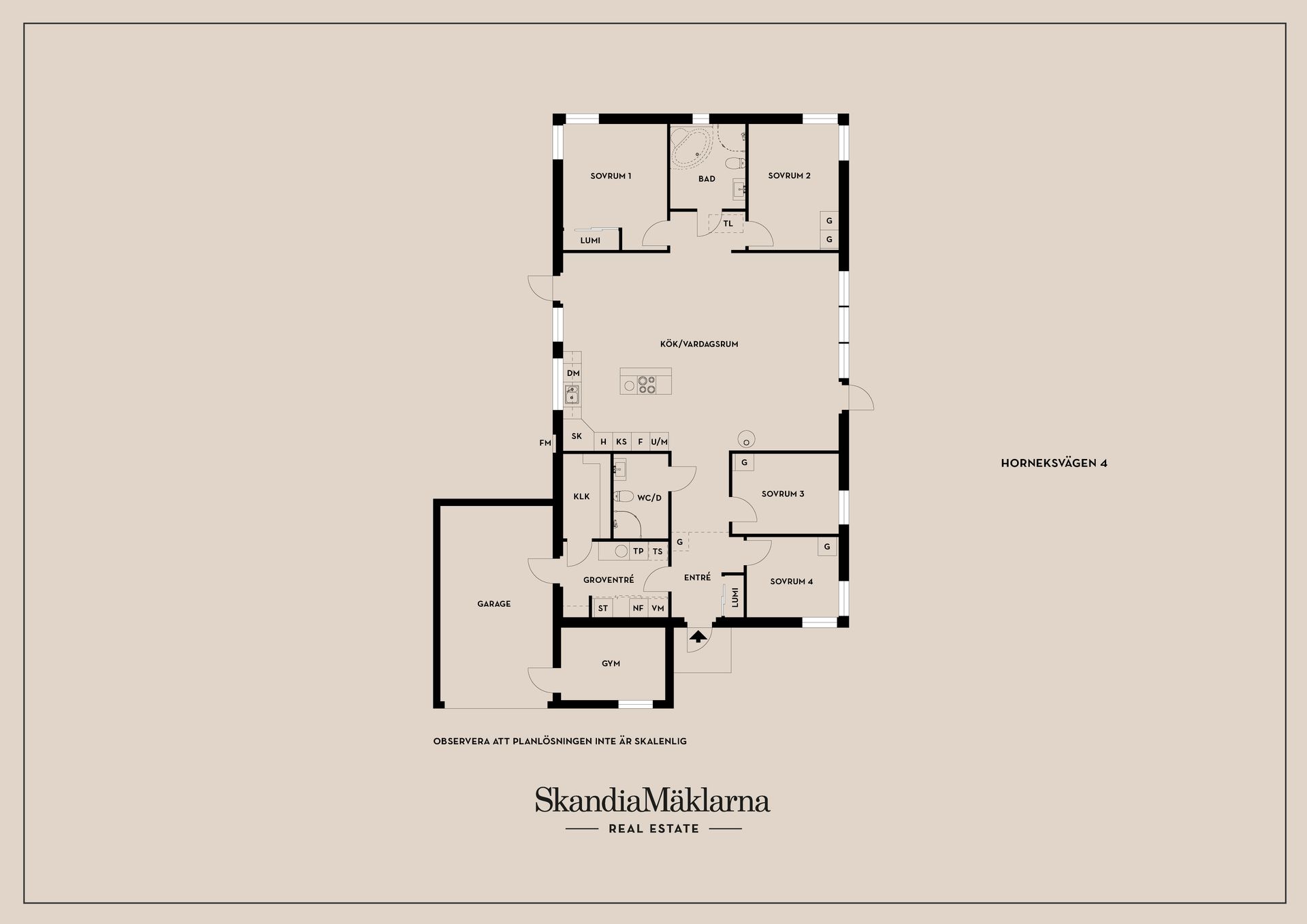 Villa, Horneksvägen 4, Skeda Udde, Linköping